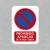 Señal Prohibido Aparcar