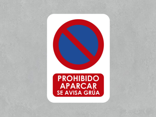 Señal Prohibido Aparcar