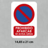 Señal Prohibido Aparcar