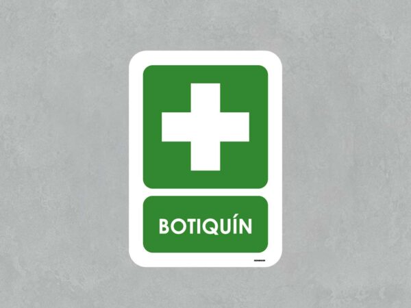 Señal de Botiquín