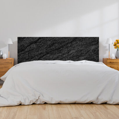 Cabecero Cama Imitación Pizarra Negra