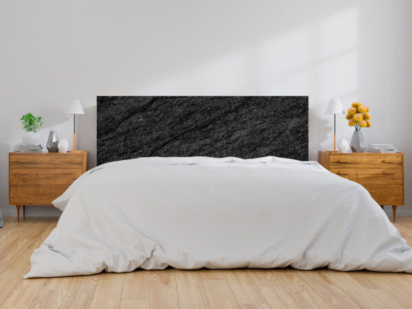 Cabecero Cama Imitación Pizarra Negra