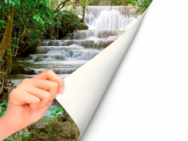 Fotomural Vinilo Cascada