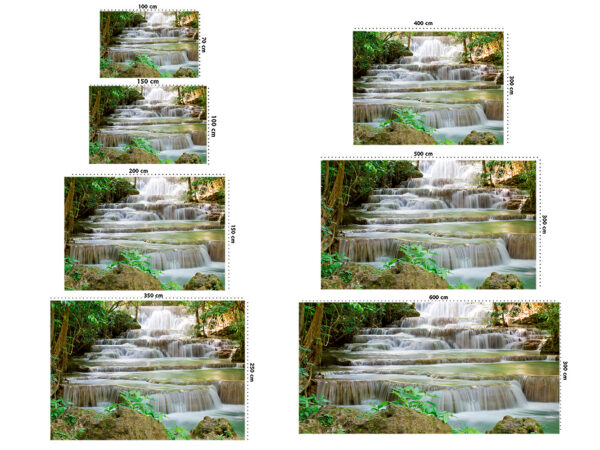 Fotomural Vinilo Cascada