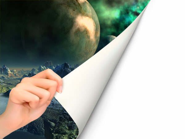 Fotomural Vinilo Infantil Planetas Extraterrestres