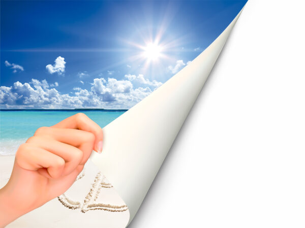 Fotomural Vinilo Playa Relax