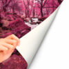 Fotomural Vinilo Bosque Rosa