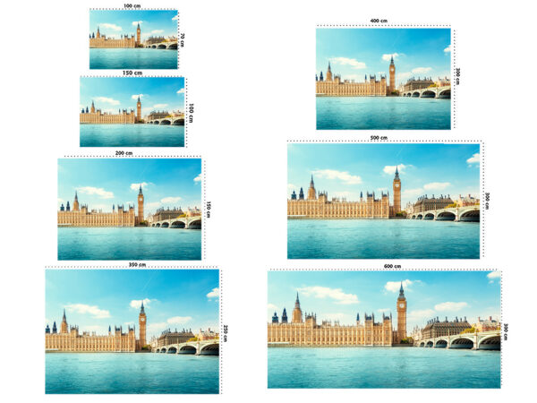 Fotomural Vinilo Big Ben Londres