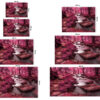 Fotomural Vinilo Bosque Rosa