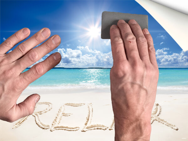Fotomural Vinilo Playa Relax