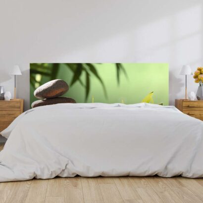 Cabecero Cama Piedras Zen