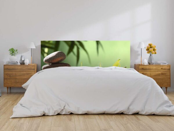 Cabecero Cama Piedras Zen