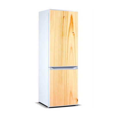 vinilo frigorifico vetas madera clara ondulada
