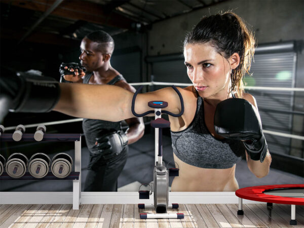 Fotomural Gimnasio Clase Cardio Punch Boxeo