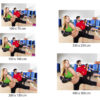 Fotomural Gimnasio Clase Cardio Punch Patadas