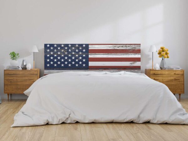 Cabecero Cama Bandera Estados Unidos