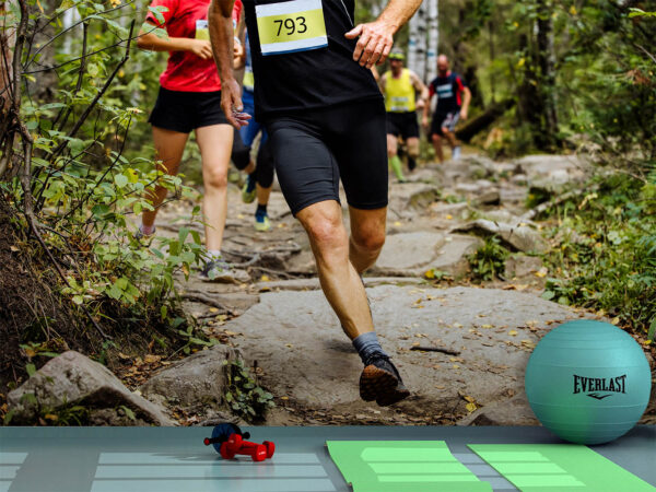 Fotomural Vinilo Running Carrera por el Monte