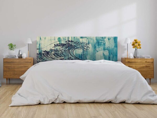 Cabecero Cama Olas Marinas