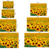 Fotomural Vinilo Campo de Girasoles