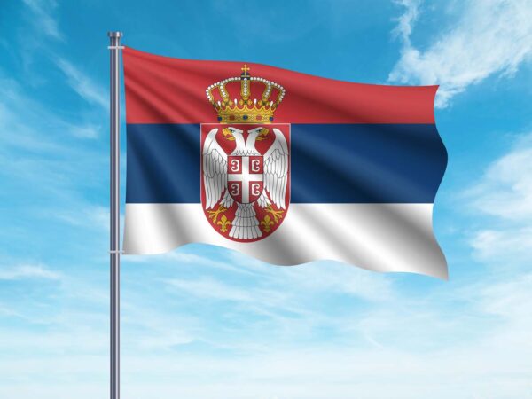 Bandera de Serbia