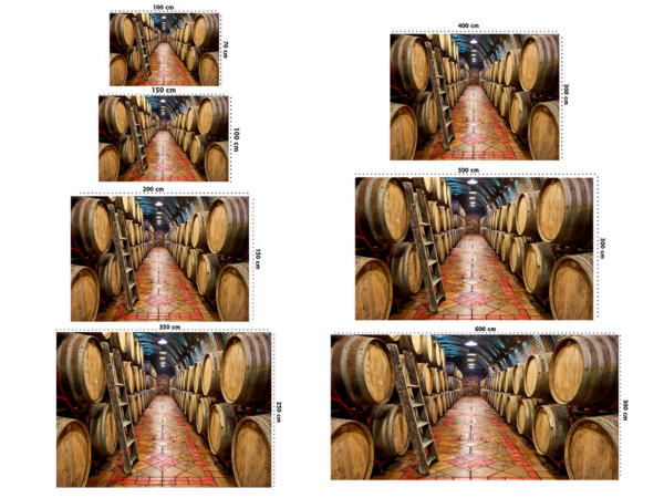 Fotomural Bodegones Madera