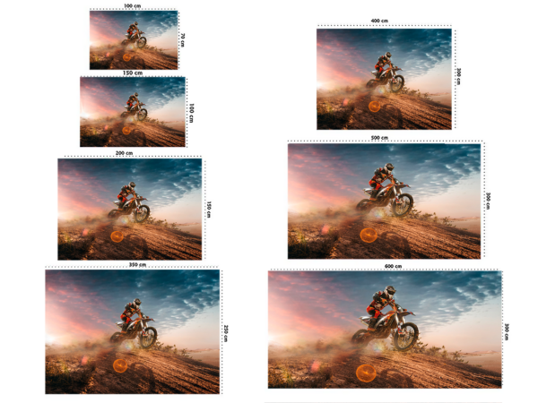 Fotomural Motocross Amanecer