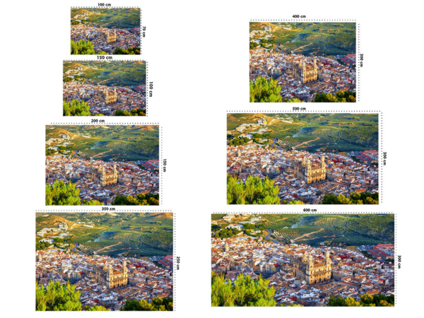 Fotomural Ciudad de Jaén