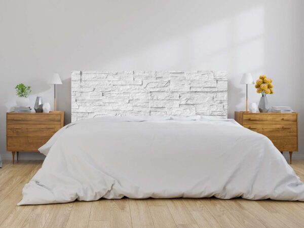 Cabecero Cama Fondo De Piedra