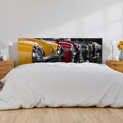 Cabecero Cama Coches Mini Vintage
