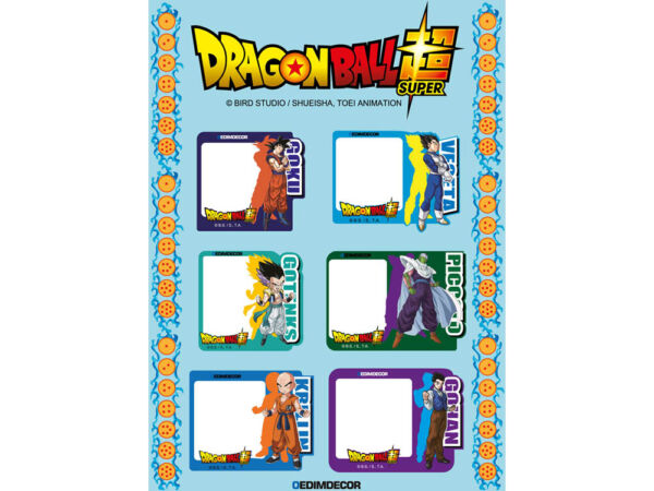 Etiquetas Escolares Dragon Ball Super