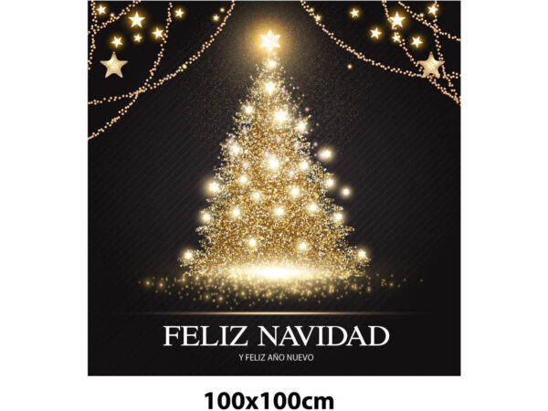 Vinilo Árbol Navidad Luces