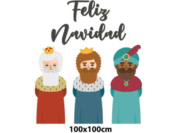 Colección pegatinas letras reyes magos