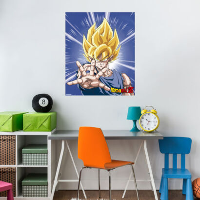 Cuadro de Aluminio Dragon Ball Super Saiyan