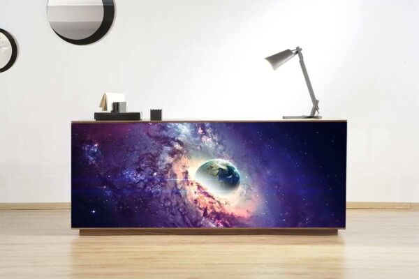 Vinilo Decorativo Mueble Galaxia