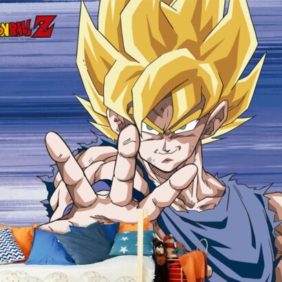 Fotomural Vinilo de Pared Dragon Ball Z Super Saiyan