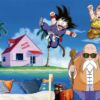 Fotomural Vinilo de Pared Dragon Ball Z Goku y Piccolo