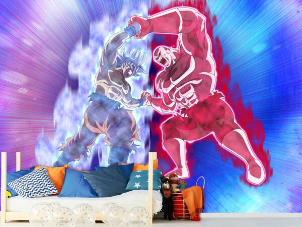 Fotomural Dragon Ball Goku vs Jiren