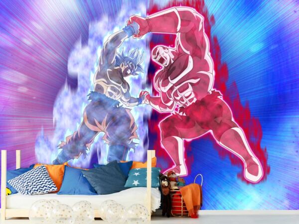 Fotomural Dragon Ball Goku vs Jiren