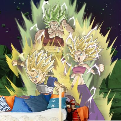 Fotomural Dragon Ball Transformaciones Broly