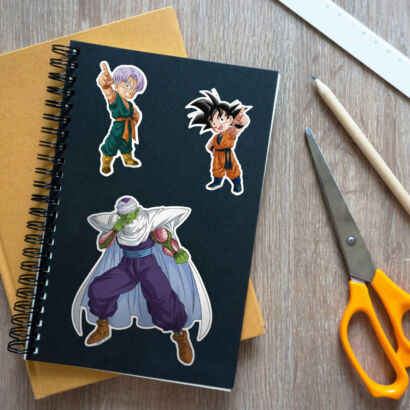 Pegatinas vinilo Dragon Ball Classic montaje