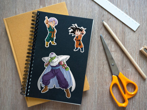 Pegatinas vinilo Dragon Ball Classic montaje