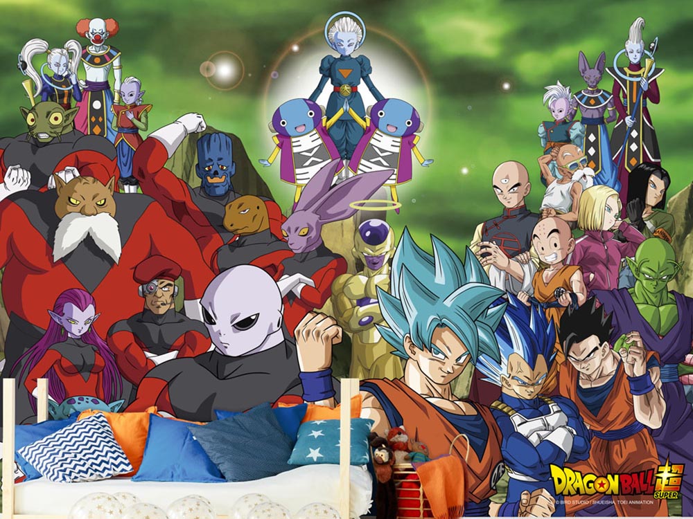 Fotomural Dragon Ball Super Personajes | Oedim Decor