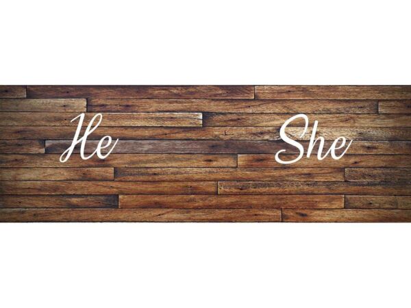 Cabecero Cama Madera HE&SHE