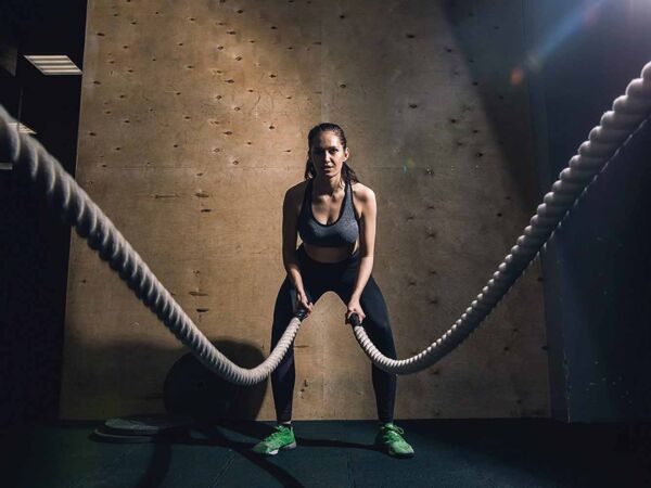 Papel Pintado Chica Crossfit