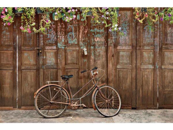 Papel Pintado Bicicleta Vintage