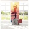 Cenefa Vertical Postura de Yoga