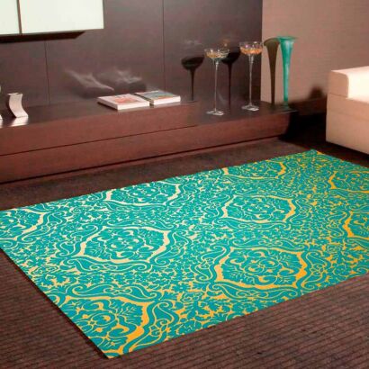 Alfombra PVC Estampado Bicolor