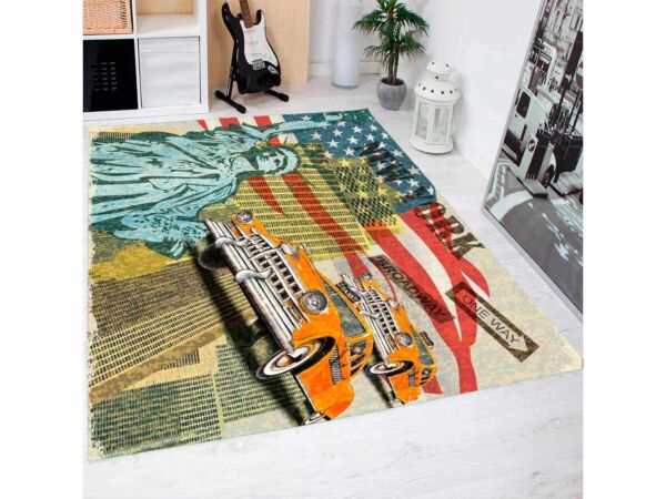 Alfombra PVC Estatua Libertad USA