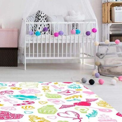 Alfombra PVC Infantil Caramelos Dulces