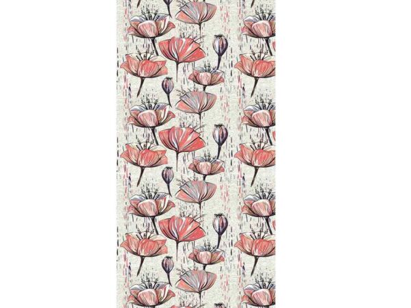 Papel Pintado Lirios Rosas